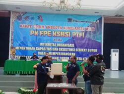 PK FPE KSBSI PTFI Lakukan Rapat Umum