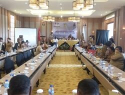 PemKab Mimika Giat Rapat Monitoring dan Evaluasi Anggaran Tahun 2022.