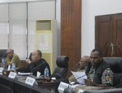DPRD Kabupaten  Mimika : Rapat Kerja Pemilihan AKD  Tahun 2022.