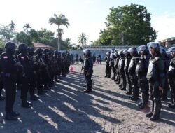 Antisipasi Demo Petisi Rakyat Papua,400 Personil Gabungan TNI POLRI Siaga.