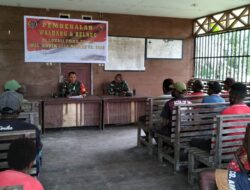 Tingkatkan Jiwa Nasionalisme|Satgas TMMD-114 KODIM 1710/MIMIKA Gelar Sosialisasi Wasbang.