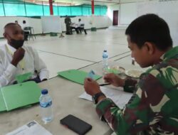 CASIS SECABA PK TA 2022 DI WILAYAH KODIM 1710/MIMIKA MULAI MELAKSANAKAN SELEKSI