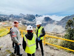 Tiba di Grasberg, Presiden Melihat Sejarah Pertambangan PT. Freeport Indonesia