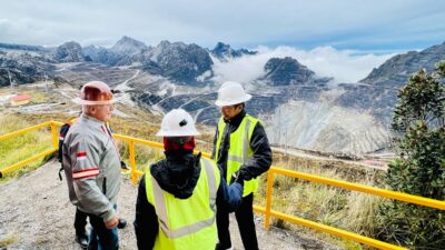 Tiba di Grasberg, Presiden Melihat Sejarah Pertambangan PT. Freeport Indonesia