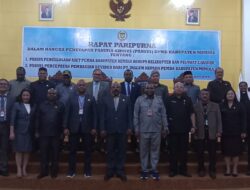 DPRD Mimika_ Resmi Mengesahkan Dua Panitia Khusus (PANSUS)