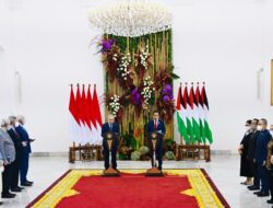 Presiden Jokowi Sambut Kunjungan Resmi Perdana Menteri Palestina di Istana Bogor