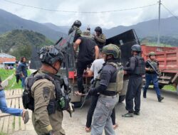 KKB Kembali Beraksi di Kabupaten Puncak, Satu Orang Anggota TNI Tertembak