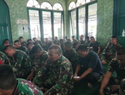 MAKNAI PERINGATAN HARI JUANG TNI AD KE-77, KODIM 1710/MIMIKA GELAR DOA BERSAMA