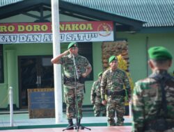KODIM 1710/MIMIKA GELAR UPACARA HARI JUANG TNI AD KE-77 UNTUK PERINGATI JASA-JASA PARA PAHLAWAN