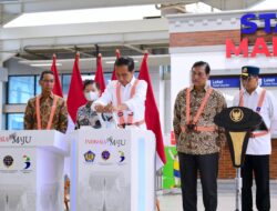 Presiden Jokowi Resmikan Revitalisasi Stasiun Manggarai Tahap 1