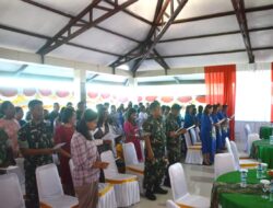KODIM 1710/MIMIKA| GELAR ACARA NATAL BERSAMA DAN SYUKURAN HUT KE-26 KODIM.