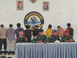 Lanal Timika, Berhasil Tangkap Pelaku Penggelapan Konsentrat Milik PT Freeport.