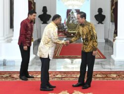 Presiden Jokowi Terima Menteri Luar Negeri Malaysia di Istana Merdeka