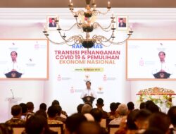 Buka Rakornas Transisi PC-PEN, Presiden Apresiasi Kerja Keras Jajaran Tangani Pandemi