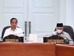 Pimpin Ratas, Presiden Minta Jajaran Waspadai Inflasi dan Kenaikan Harga