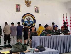 Lanal Timika, Berhasil Tangkap Pelaku Penggelapan Konsentrat Milik PT Freeport.