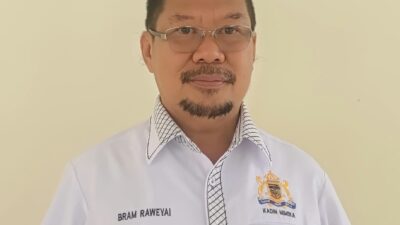 Ketua Kamar Dagang Industri (KADIN) Mimika, Bram Raweyai Meminta PT. Freeport Berdayakan Pengusaha Lokal.