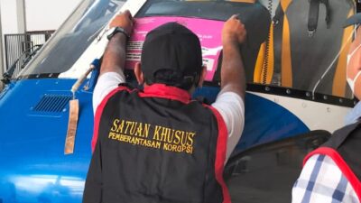 KEJATI Papua Melakukan Penyitaan 1 Unit Helicopter Airbus H-125 di Kabupaten Mimika