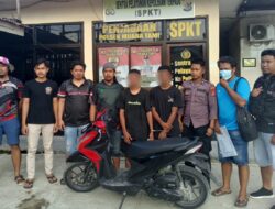Dua Pelaku Curanmor yang Terjaring Hunting Polsek Muara Tami Diserahkan ke Polres Keerom