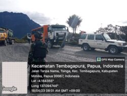 Satgas Yonif R 631/Atg laksanakan Pengamanan RPU di wilayah PT.FI