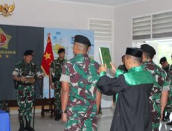 Pangkogabwilhan III, Pimpin langsung Sertijab Kaskogabwilhan III di Daerah Penugasan Timika Papua Tengah
