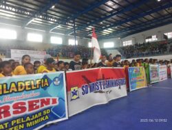 Dukung Minat Bakat Dan Kreatifitas Anak. Dinas Pendidikan Giat Porseni TA. 2023