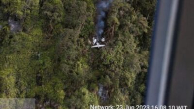 TIM SAR Wamena, Temukan Pesawat SAM AIR Yang Jatuh.