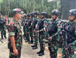 Waasops Kogabwilhan III Sambangi Pos-Pos Satgas Yonif R 631/Atg