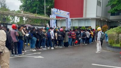 Dukung Job Fair 2023, DPC-FPE KSBSI PTFI Berharap Pemerintah Awasi Tenaga Kerja Dari Luar Timika.