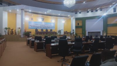 Paripurna II Masa Sidang I Terhadap Pandangan Fraksi Atas APBD 2024.