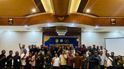 Lulus Kompeten,PWI Pusat Berharap Wartawan Timika Menjaga Harkat Martabat Pers.