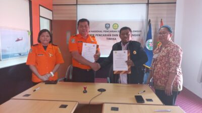 SAR Timika Dan PPNI Jalin Kerja Sama Meningkatkan Sinergitas Kerja.