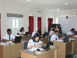 Lanud Yohanis Kapiyau Timika Gelar Seleksi Daerah Tes Akademik PPDB SMA Pradita Dirgantara