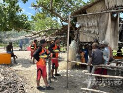 Tiga Hari Pencarian Dua Korban LongBoat Terbalik Di Perairan Omouga Timika,Belum Ditemukan