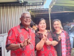 Wakil Bupati Mimika Ikuti Pencoblosan di TPS 006
