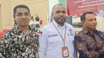 KPU Mimika Rampungkan Hasil Perolehan Suara Calon DPRD Kab. Mimika Pada Pemilu 2024