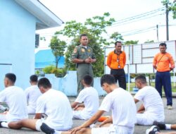 Danlanud YKU Timika, Berikan Motivasi Kepada Casis Bintara PK TNI AU