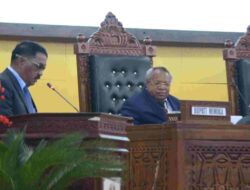 Rapat Paripurna II DPRD Mimika,Pandangan Fraksi Terhadap RAPBD Tahun 2024