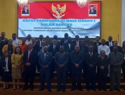 Paripurna III,Jawaban Pemerintah Atas Pandangan Umum Franksi-Fraksi DPRD Mimika Terhadap RAPBD TA.2024