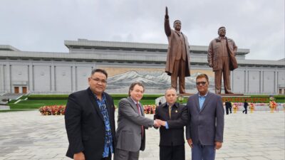 Teuku Rezasyah Dilantik Jadi Ketua Grup Studi Juche Indonesia