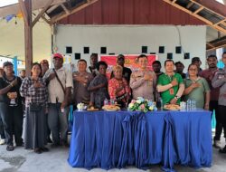 Kapolsek Mimika Baru Rangkul Tokoh Masyarakat Dan Warga Inauga Perangi Minuman Keras (MIRAS)