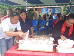 Jemaat GKI Imanuel Timika Adakan Ibadah Padang dan Berbagai Perlombaan Rayakan HUT Ke-8