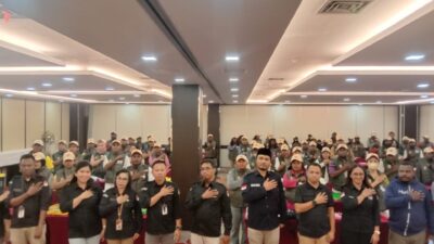 PARADE FOTO: KPU Mimika Lakukan Bimtek Aplikasi E-Coklit Kepada Ratusan Petugas Pantarlih