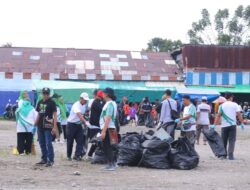 Jelang&nbsp; MTQ ke-XXX Tingkat Provinsi se-Tanah Papua, Pemkab Mimika Gelar Baksos Bersihkan Kota Timika