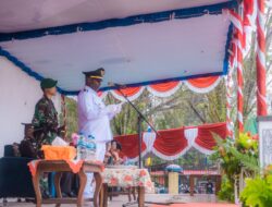 Distrik Mimika Timur Gelar Upacara HUT RI Ke-79 Berjalan Aman