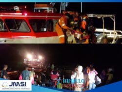 Usai Wisata Rohani 109 Warga Jemaat GKI Paulus Terpaksa Di Evakuasi Tim SAR Gabungan