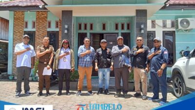 KPU Mimika Monitoring Titik Kordinat TPS Di Kelurahan Dingo Narama.