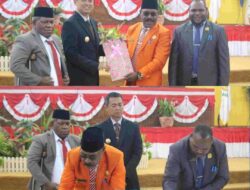 Rapat Paripurna IV DPRD Mimika Sahkan R-APBD Mimika Tahun 2025 6,3 Triliun
