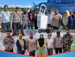 Ketua KPU Papua Tengah Melihat Langsung Distribusi Logistick Pilkada Mimika 25/11/2024