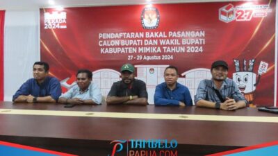 KPU Mimika mengupdate Pleno 18 PPD, 3 Selesai, 2 Sementara, 4 Dikonfirmasi, 9 Belum …
